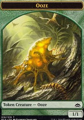 Ooze (016) // Ooze (017) Double-Sided Token [Planechase Anthology Tokens] MTG Single Magic: The Gathering | Red Claw Gaming