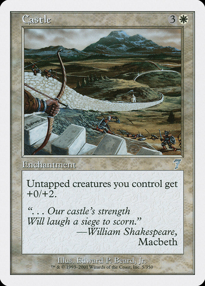 Castle [Seventh Edition] MTG Single Magic: The Gathering | Red Claw Gaming