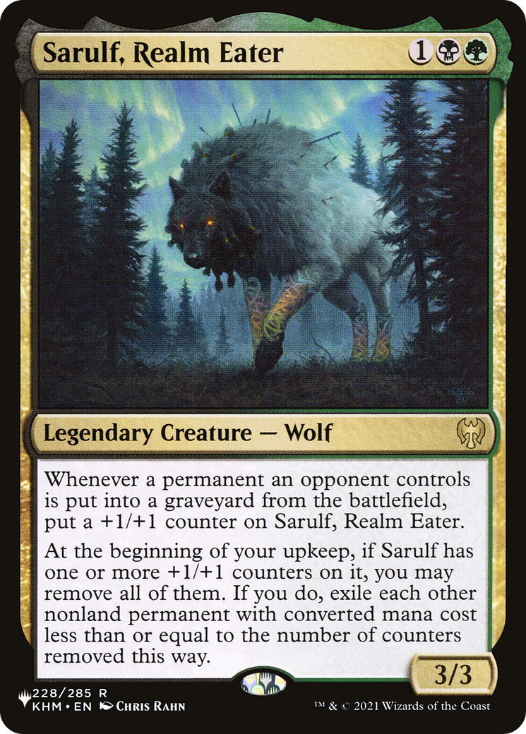Sarulf, Realm Eater [The List] MTG Single Magic: The Gathering | Red Claw Gaming