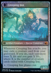 Hostile Hostel // Creeping Inn [Innistrad: Midnight Hunt Prerelease Promos] MTG Single Magic: The Gathering | Red Claw Gaming
