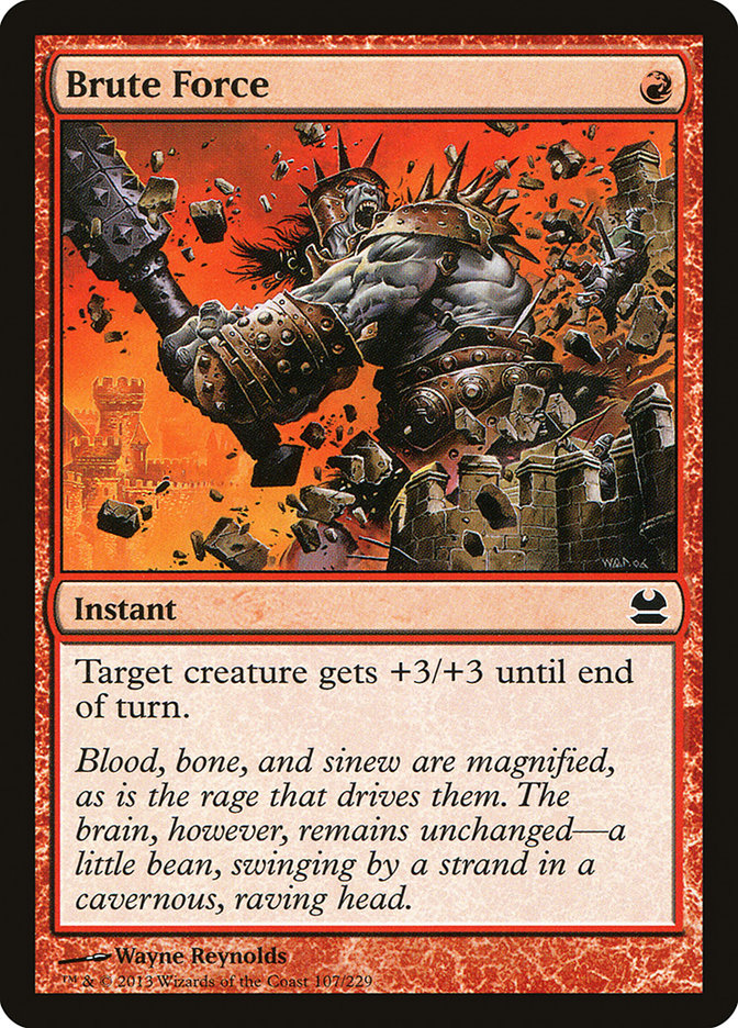 Brute Force [Modern Masters] MTG Single Magic: The Gathering | Red Claw Gaming