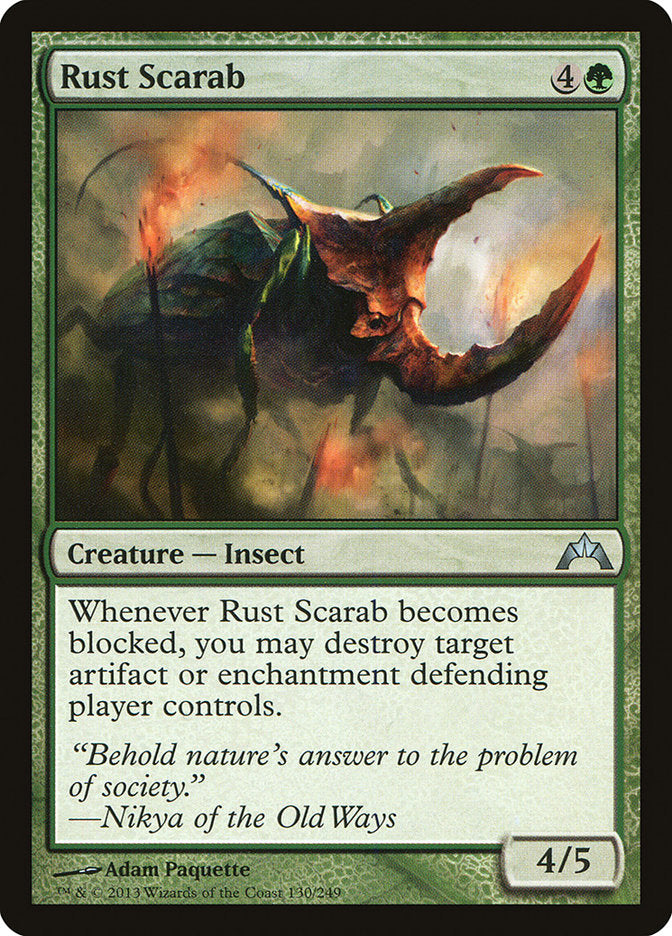 Rust Scarab [Gatecrash] MTG Single Magic: The Gathering | Red Claw Gaming