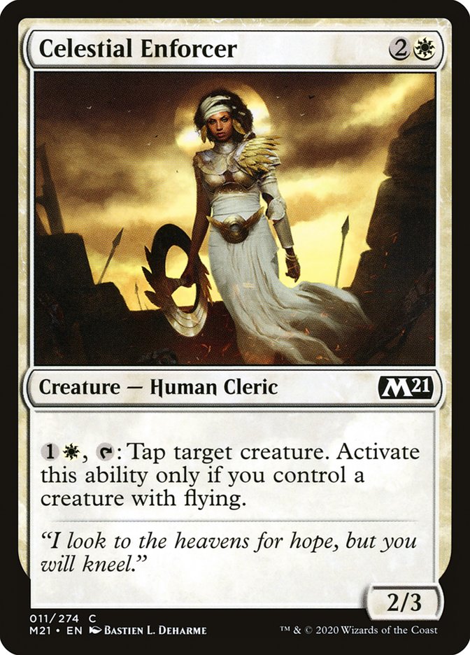 Celestial Enforcer [Core Set 2021] MTG Single Magic: The Gathering | Red Claw Gaming