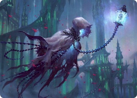 Wanderlight Spirit Art Card [Innistrad: Crimson Vow Art Series] MTG Single Magic: The Gathering | Red Claw Gaming