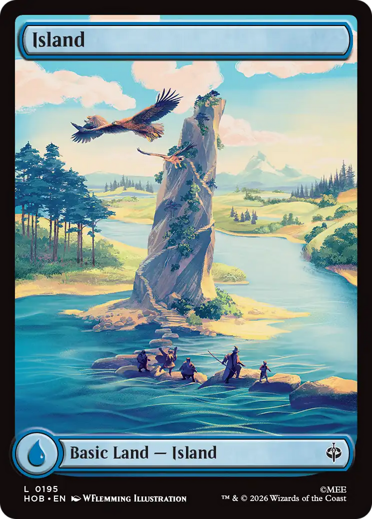 Island (0195) [The Hobbit] MTG Single Magic: The Gathering | Red Claw Gaming