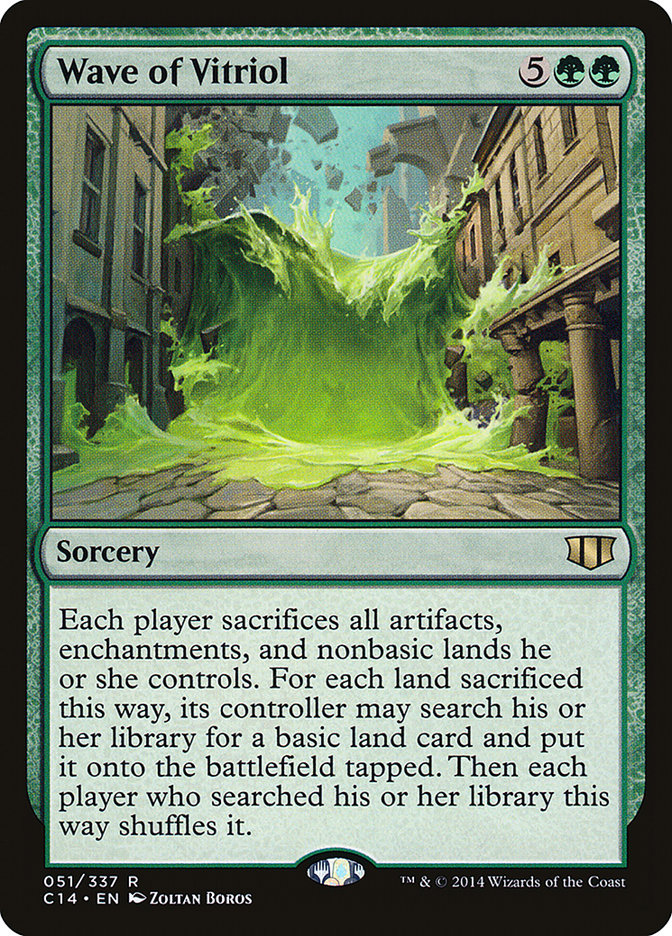 Wave of Vitriol [Commander 2014] MTG Single Magic: The Gathering | Red Claw Gaming