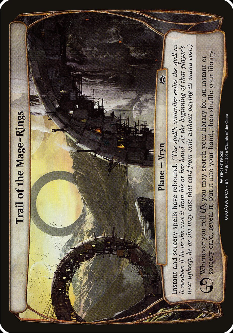Trail of the Mage-Rings (Planes) [Planechase Anthology Planes] MTG Single Magic: The Gathering | Red Claw Gaming