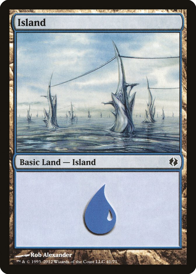 Island (41) [Duel Decks: Venser vs. Koth] MTG Single Magic: The Gathering | Red Claw Gaming