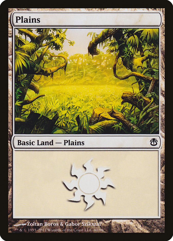Plains (40) [Duel Decks: Ajani vs. Nicol Bolas] MTG Single Magic: The Gathering | Red Claw Gaming