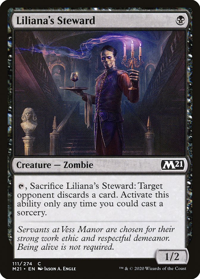 Liliana's Steward [Core Set 2021] MTG Single Magic: The Gathering | Red Claw Gaming