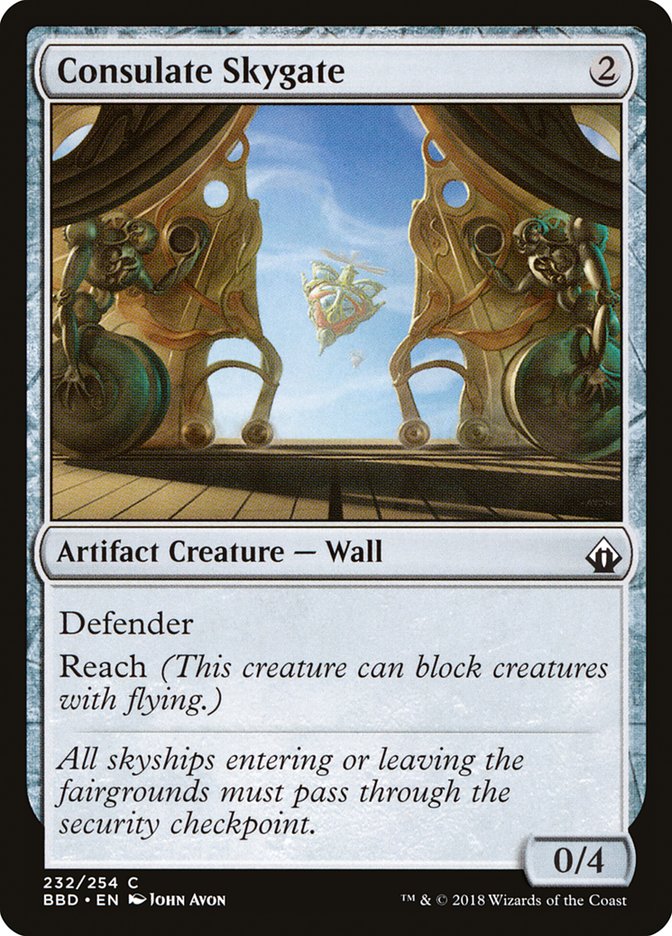 Consulate Skygate [Battlebond] MTG Single Magic: The Gathering | Red Claw Gaming