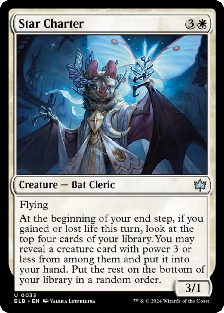 Star Charter [Bloomburrow] MTG Single Magic: The Gathering | Red Claw Gaming
