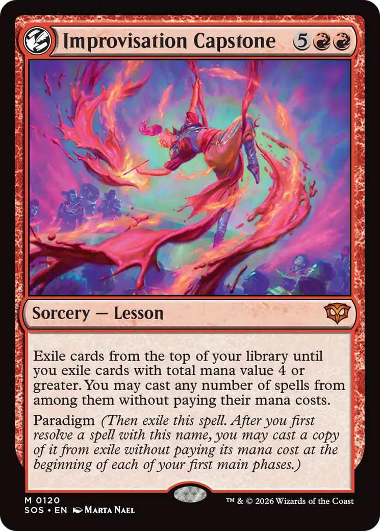 Improvisation Capstone [Secrets of Strixhaven] MTG Single Magic: The Gathering | Red Claw Gaming
