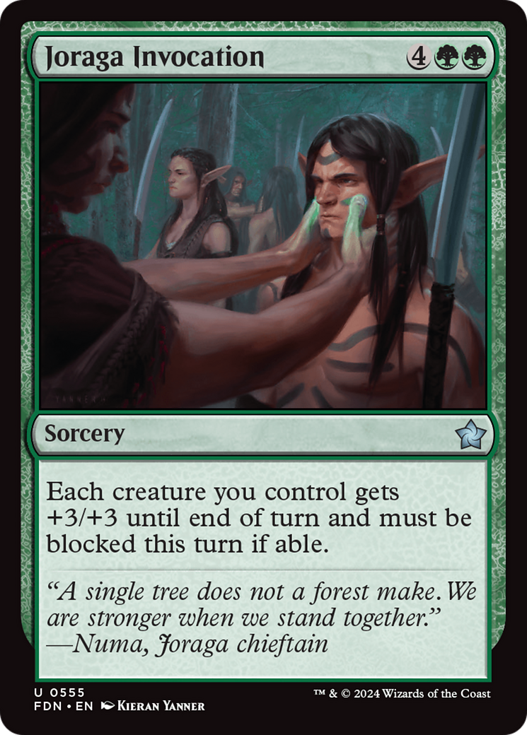 Joraga Invocation [Foundations] MTG Single Magic: The Gathering | Red Claw Gaming
