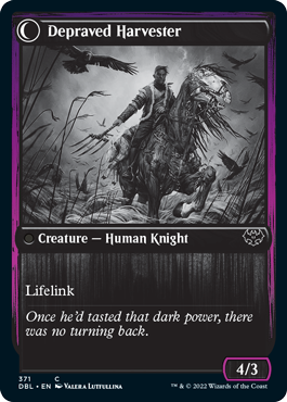 Desperate Farmer // Depraved Harvester [Innistrad: Double Feature] MTG Single Magic: The Gathering | Red Claw Gaming