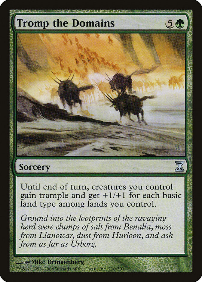 Tromp the Domains [Time Spiral] MTG Single Magic: The Gathering | Red Claw Gaming