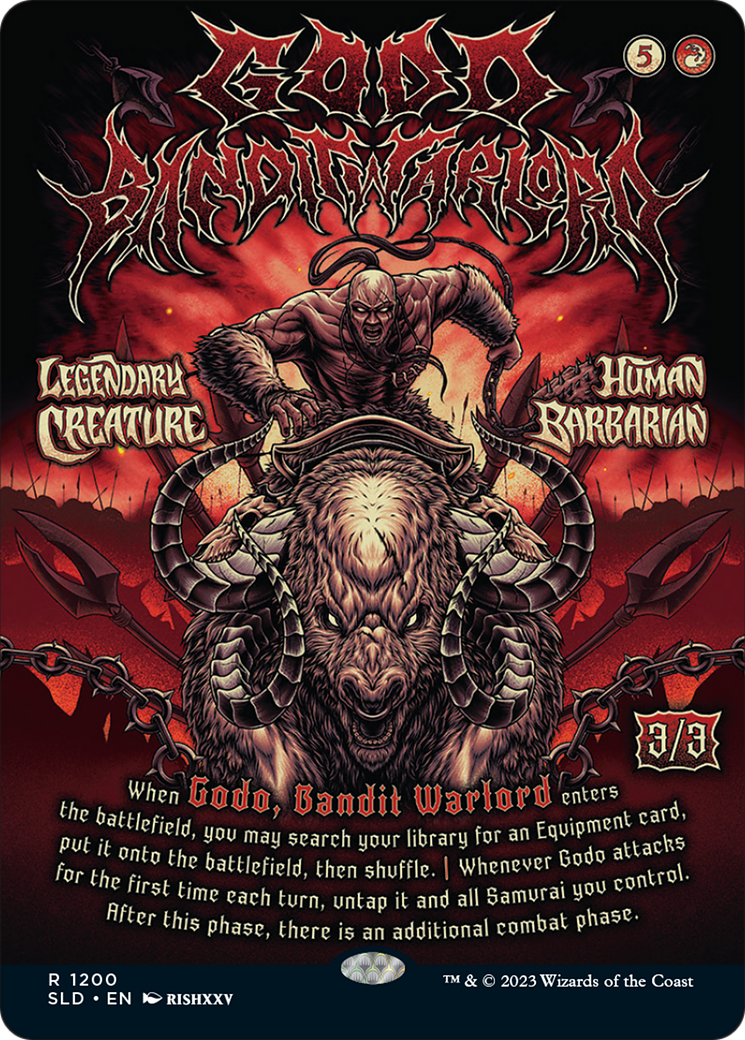 Godo, Bandit Warlord [Secret Lair Drop Series] MTG Single Magic: The Gathering | Red Claw Gaming