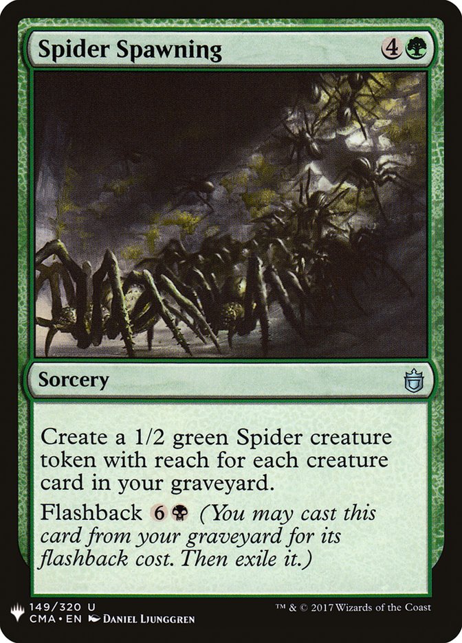 Spider Spawning [Mystery Booster] MTG Single Magic: The Gathering | Red Claw Gaming