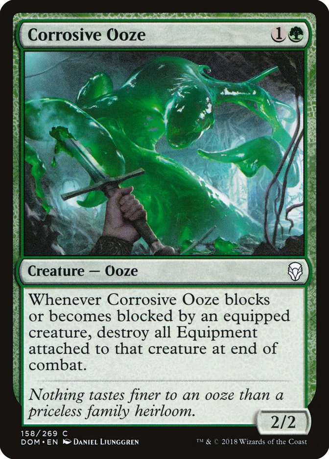 Corrosive Ooze [Dominaria] MTG Single Magic: The Gathering | Red Claw Gaming