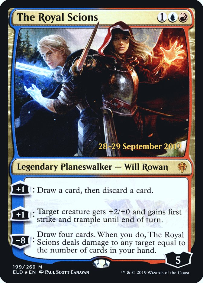 The Royal Scions [Throne of Eldraine Prerelease Promos] MTG Single Magic: The Gathering | Red Claw Gaming
