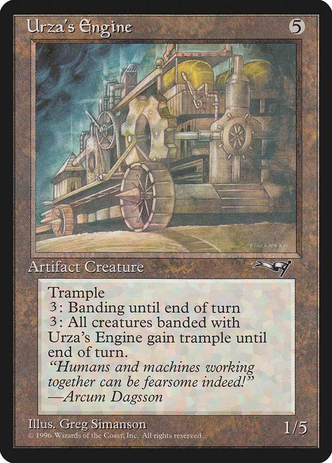Urza's Engine [Alliances] MTG Single Magic: The Gathering | Red Claw Gaming