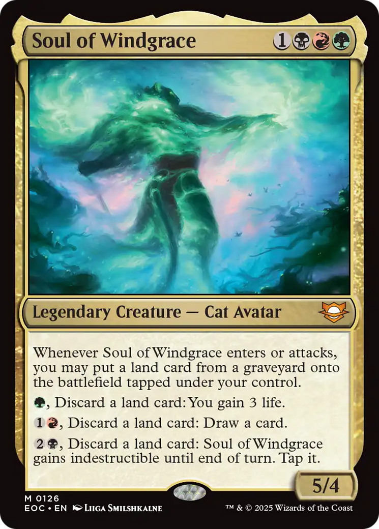 Soul of Windgrace [Edge of Eternities Commander] MTG Single Magic: The Gathering | Red Claw Gaming