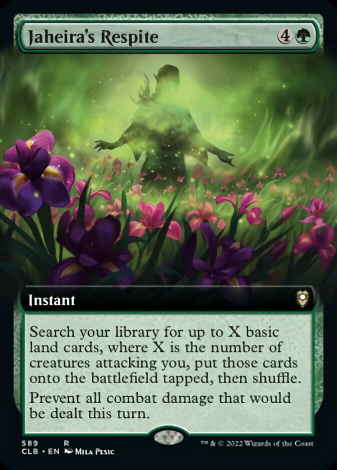 Jaheira's Respite (Extended Art) [Commander Legends: Battle for Baldur's Gate] MTG Single Magic: The Gathering | Red Claw Gaming