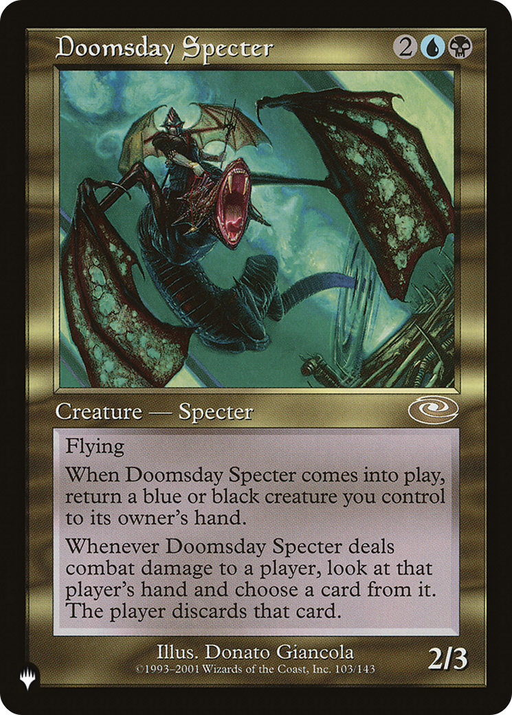 Doomsday Specter [The List] MTG Single Magic: The Gathering | Red Claw Gaming