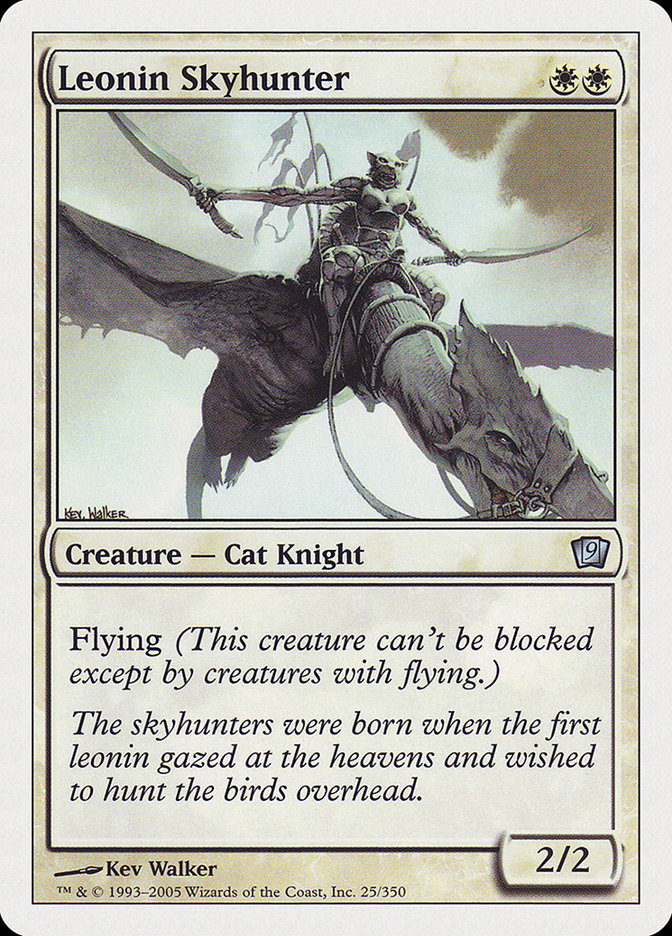 Leonin Skyhunter [Ninth Edition] MTG Single Magic: The Gathering | Red Claw Gaming