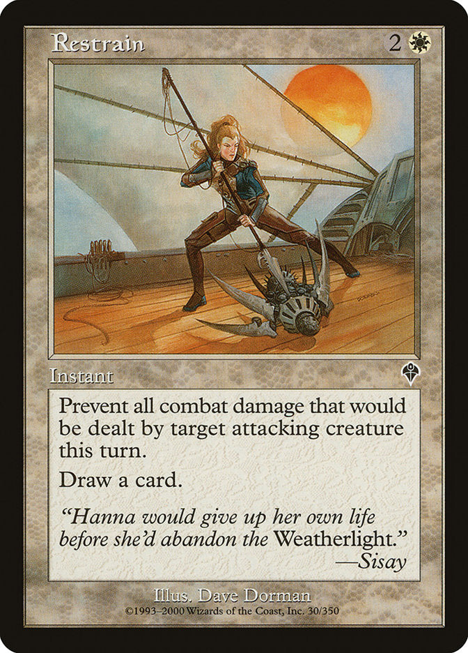 Restrain [Invasion] MTG Single Magic: The Gathering | Red Claw Gaming