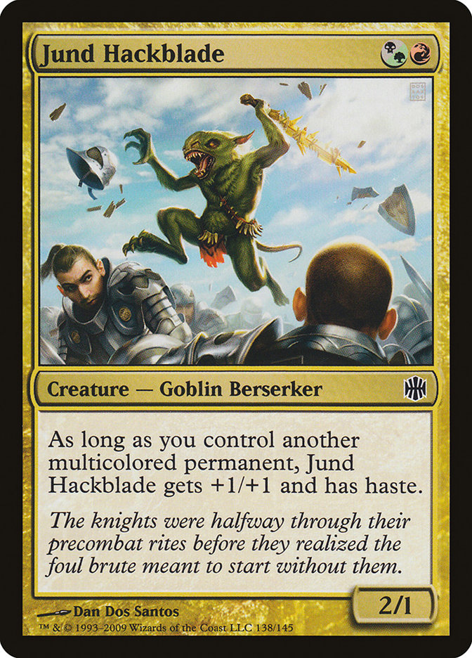 Jund Hackblade [Alara Reborn] MTG Single Magic: The Gathering | Red Claw Gaming