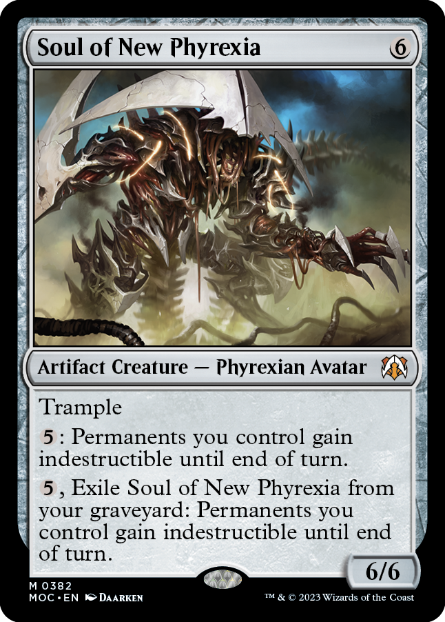 Soul of New Phyrexia [March of the Machine Commander] MTG Single Magic: The Gathering | Red Claw Gaming