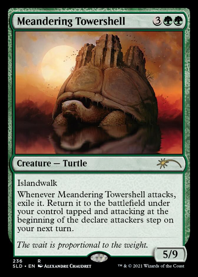 Meandering Towershell [Secret Lair Drop Series] MTG Single Magic: The Gathering | Red Claw Gaming