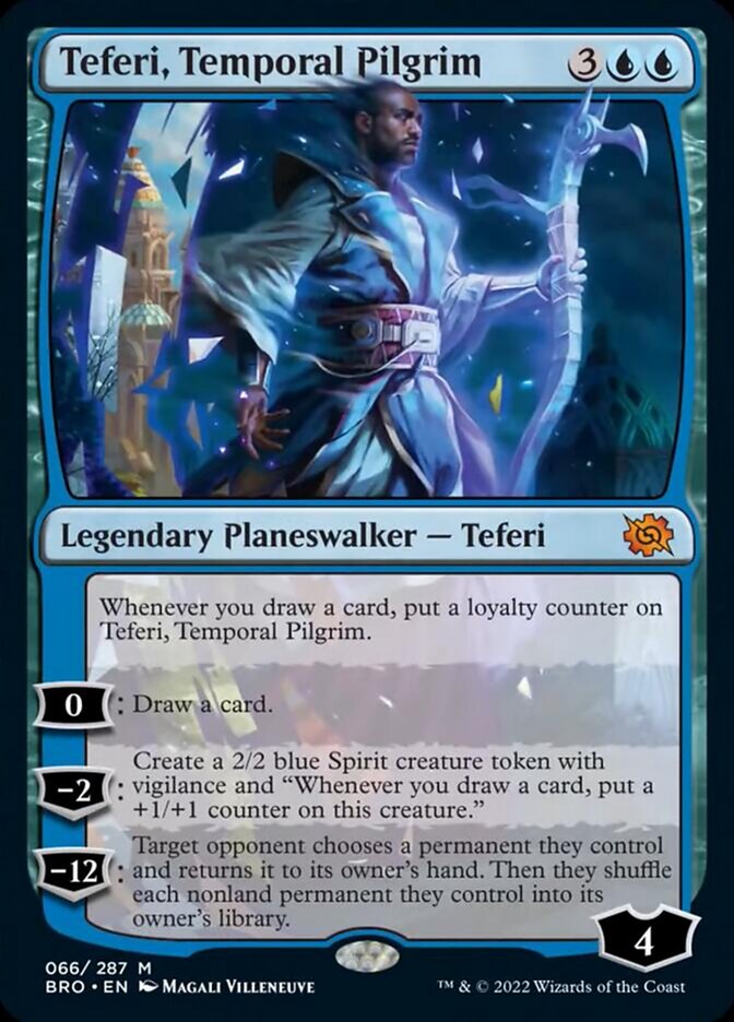 Teferi, Temporal Pilgrim [The Brothers' War] MTG Single Magic: The Gathering | Red Claw Gaming