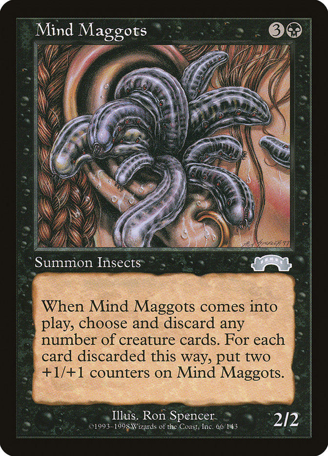Mind Maggots [Exodus] MTG Single Magic: The Gathering | Red Claw Gaming