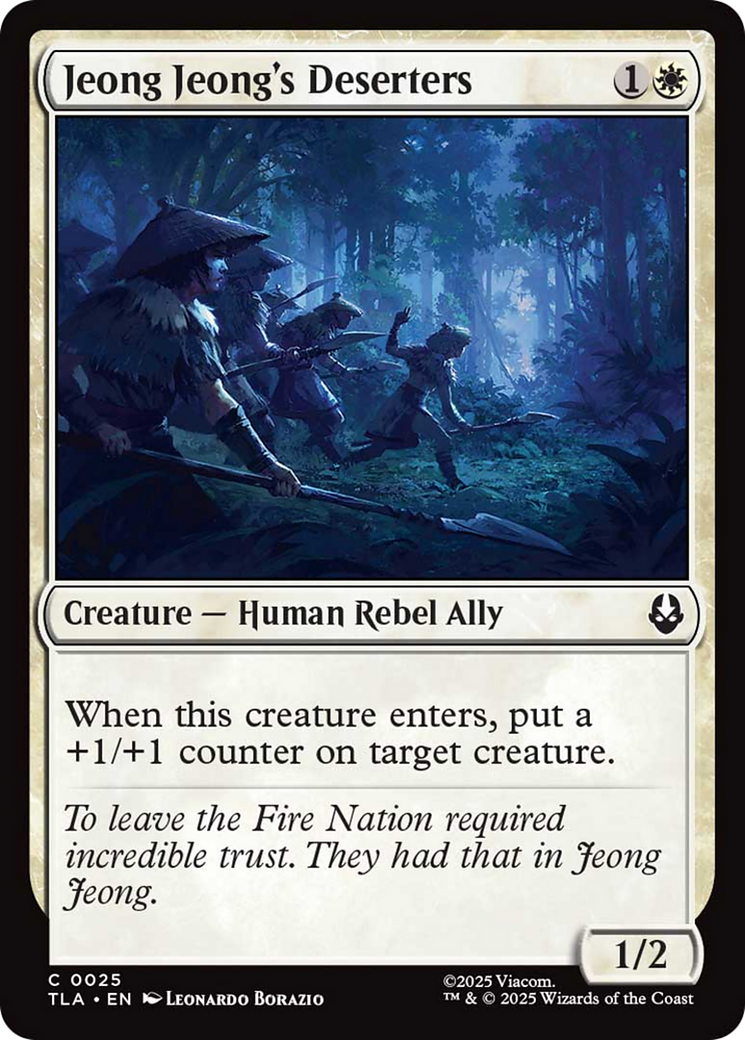 Jeong Jeong's Deserters [Avatar: The Last Airbender] MTG Single Magic: The Gathering | Red Claw Gaming