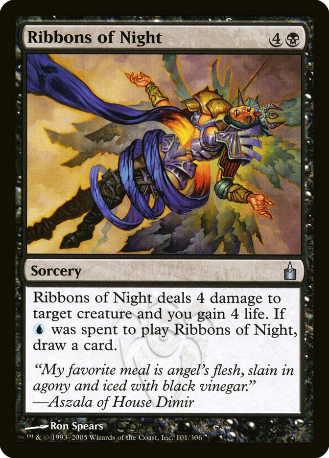 Ribbons of Night [Ravnica: City of Guilds] MTG Single Magic: The Gathering | Red Claw Gaming