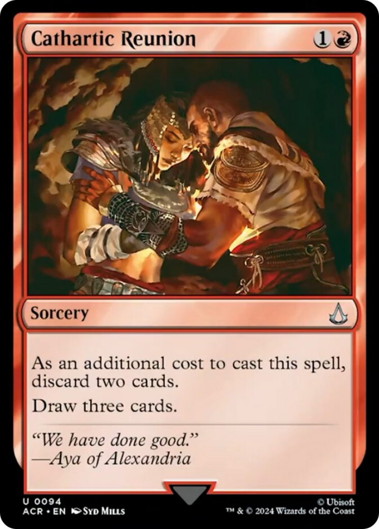 Cathartic Reunion [Assassin's Creed] MTG Single Magic: The Gathering | Red Claw Gaming