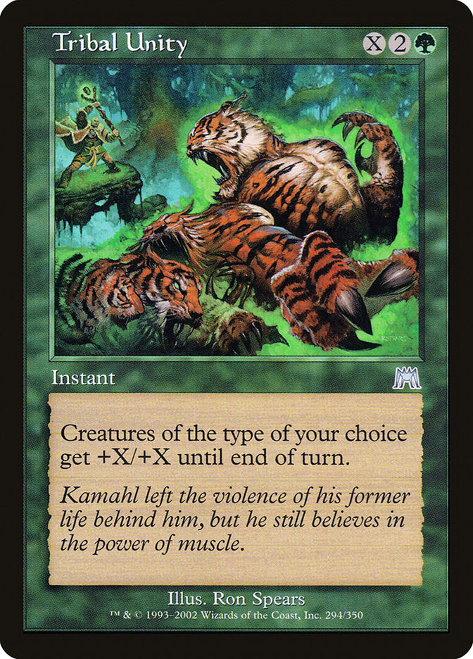 Tribal Unity [Onslaught] MTG Single Magic: The Gathering | Red Claw Gaming