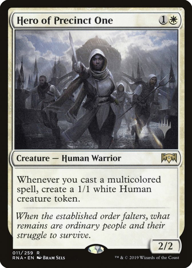 Hero of Precinct One (Promo Pack) [Ravnica Allegiance Promos] MTG Single Magic: The Gathering | Red Claw Gaming