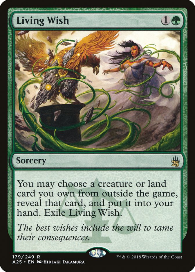 Living Wish [Masters 25] MTG Single Magic: The Gathering | Red Claw Gaming