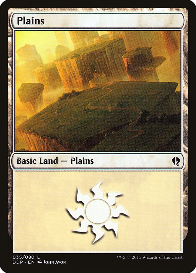 Plains (35) [Duel Decks: Zendikar vs. Eldrazi] MTG Single Magic: The Gathering | Red Claw Gaming
