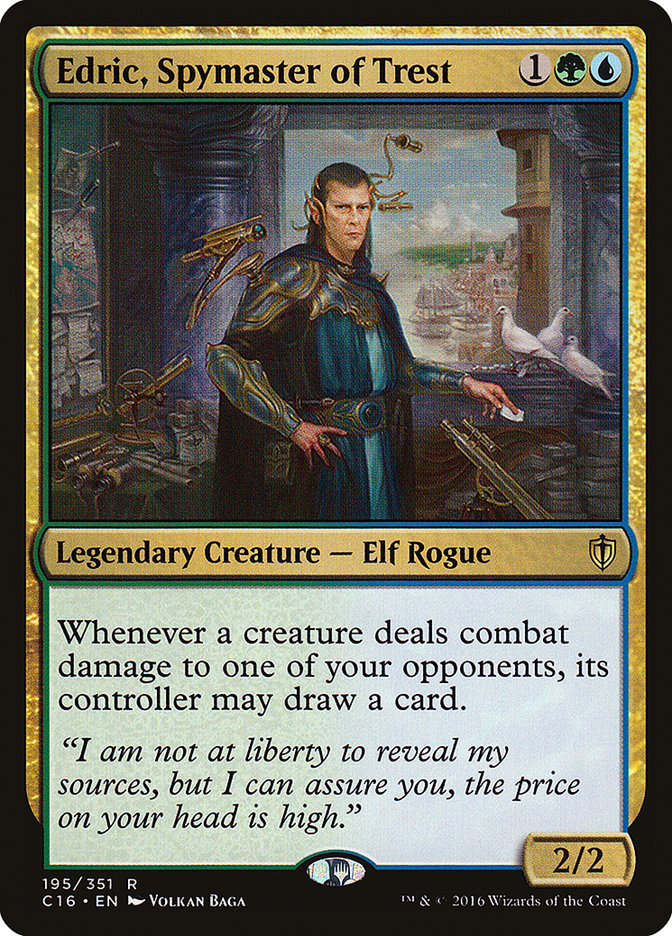 Edric, Spymaster of Trest [Commander 2016] MTG Single Magic: The Gathering | Red Claw Gaming