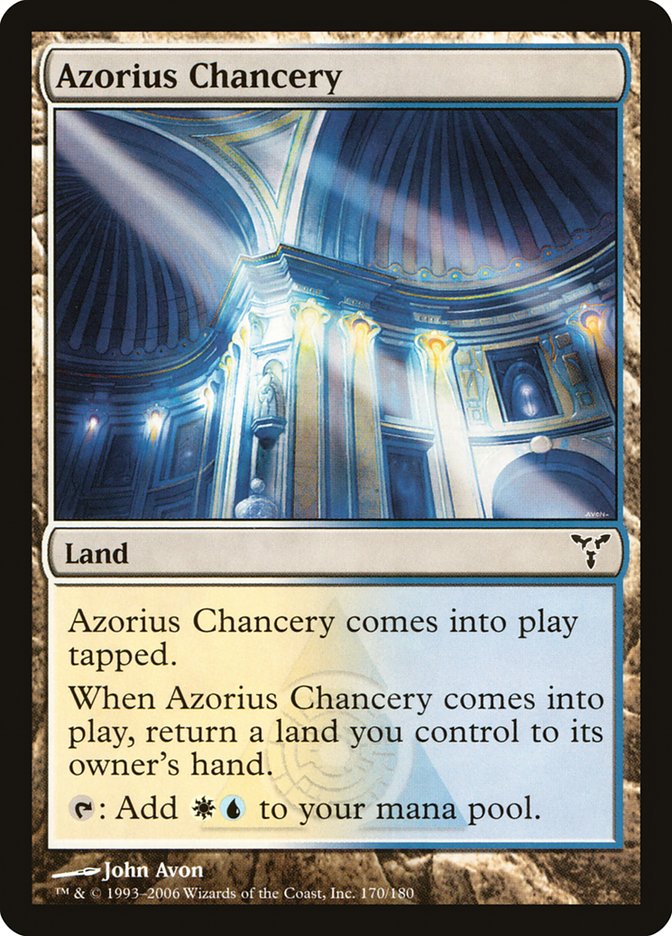 Azorius Chancery [Dissension] MTG Single Magic: The Gathering | Red Claw Gaming