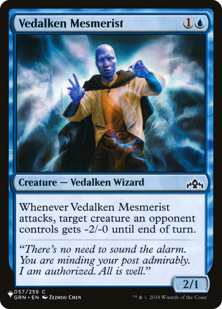 Vedalken Mesmerist [The List] MTG Single Magic: The Gathering | Red Claw Gaming