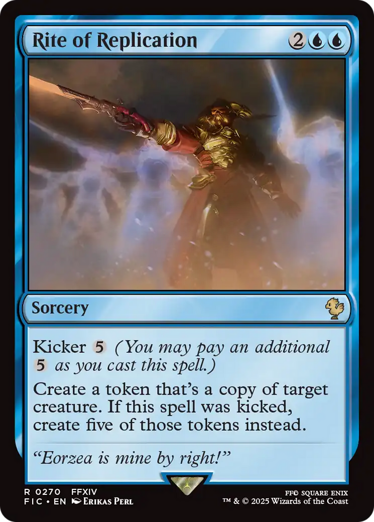 Rite of Replication [FINAL FANTASY Commander] MTG Single Magic: The Gathering | Red Claw Gaming