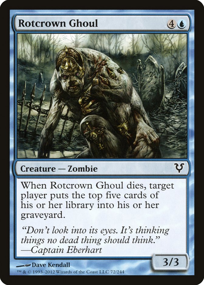 Rotcrown Ghoul [Avacyn Restored] MTG Single Magic: The Gathering | Red Claw Gaming