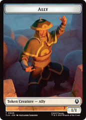 Ally (0006) // Bear Double-Sided Tokens [Avatar: The Last Airbender Tokens] MTG Single Magic: The Gathering | Red Claw Gaming