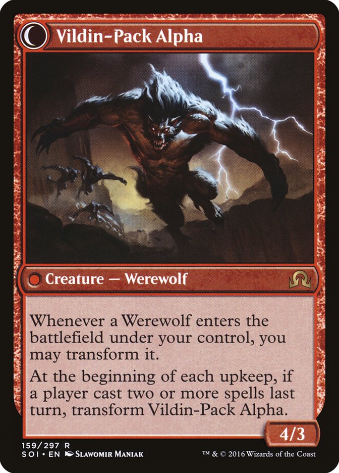Geier Reach Bandit // Vildin-Pack Alpha [Shadows over Innistrad] MTG Single Magic: The Gathering | Red Claw Gaming