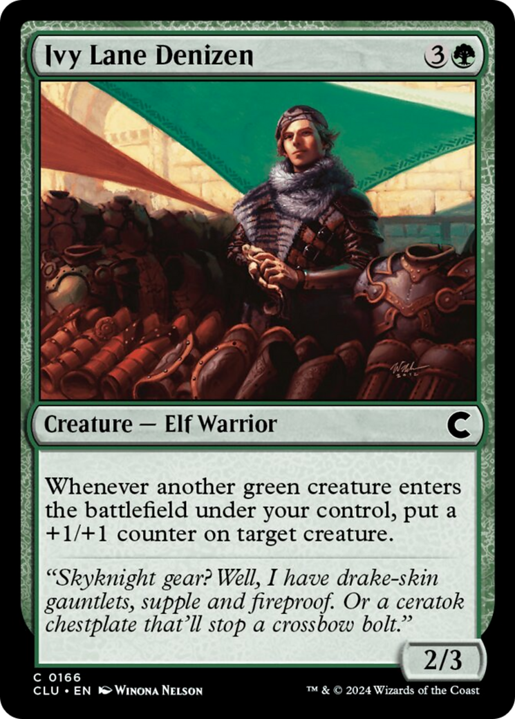 Ivy Lane Denizen [Ravnica: Clue Edition] MTG Single Magic: The Gathering | Red Claw Gaming
